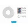 LED juostelė Vention PAEWH 2 m, maitinama per USB 5 V, RGB su IR nuotolinio valdymo pulteliu, tvirtinama dvipuse juosta