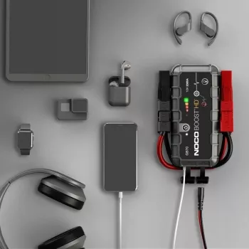 NOCO GB70 Boost 12V 2000A Jump Starter paleidimo įrenginys su integruota 12V/USB baterija