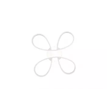 Lubinis LED šviestuvas TRIO Fly 40 cm, 4000K, baltas matinis