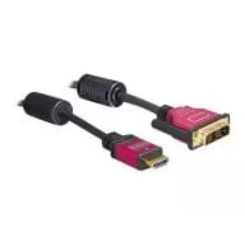 HDMI - DVI laidas DeLOCK 84343 3,0 m kištukas / kištukas