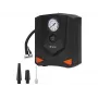 Nešiojamasis oro siurblys TRACER RES-03ML 12V 150 PSI — automobilio padangų pripūtimo įrenginys, 12 V maitinimas