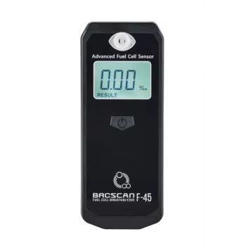 BACscan F-45 alkotesteris 0–4% juodas