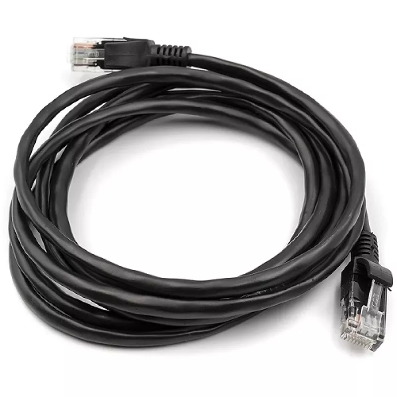 Kabelis Cat5E UTP, 2m, Juodas