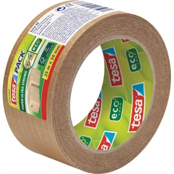 tesapack lipni juosta popierinė ultra Strong 50mm, ruda, siūlu sustiprinta, 25m, 56000-00000-00 (56000-00000-00)