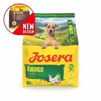 Sausas šunų maistas JOSERA Senior Balance 3 kg — visavertė mityba senjorams šunims