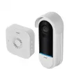 Durų skambučio garsinis signalizatorius Omajin by Netatmo OVD-01-EU juodas baltas