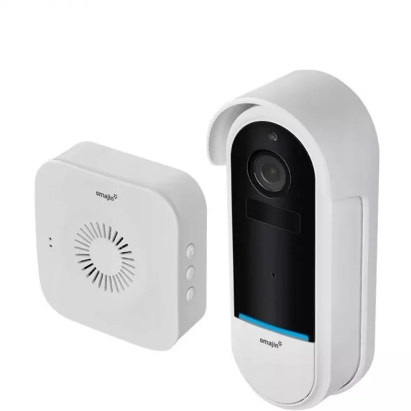 Durų skambučio garsinis signalizatorius Omajin by Netatmo OVD-01-EU juodas baltas