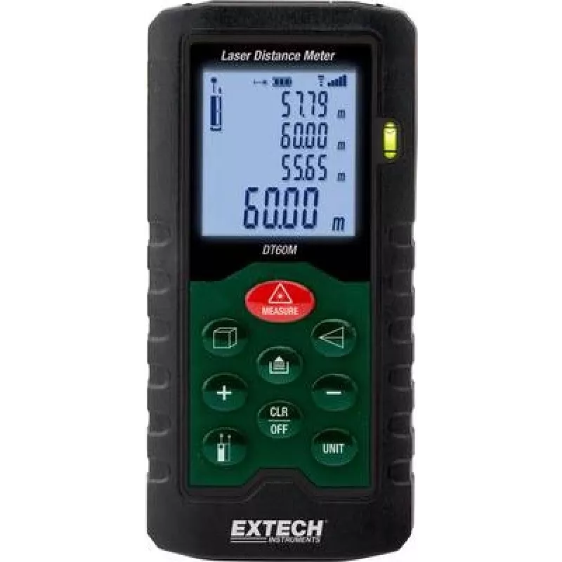 Extech DT60M lazerinis atstumo matuoklis, matavimo nuotolis (maks.) 60 m (DT60M)