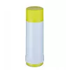 Termoso buteliukas ROTPUNKT Series 40 0,75 L — dvigubos sienelės polipropilenas, 24 val. karšta / 36 val. šalta, baltai geltonas