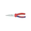 Knipex mechanikų replės ilgis 200 mm forma 1 tiesi daugiakomponentė rankena chromuota