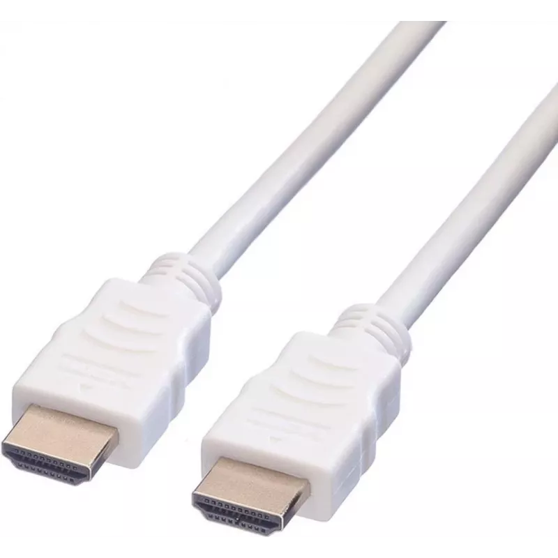 Value 11995704 HDMI laidas 1,5 m HDMI A tipo (standartinis) baltas (11.99.5704)
