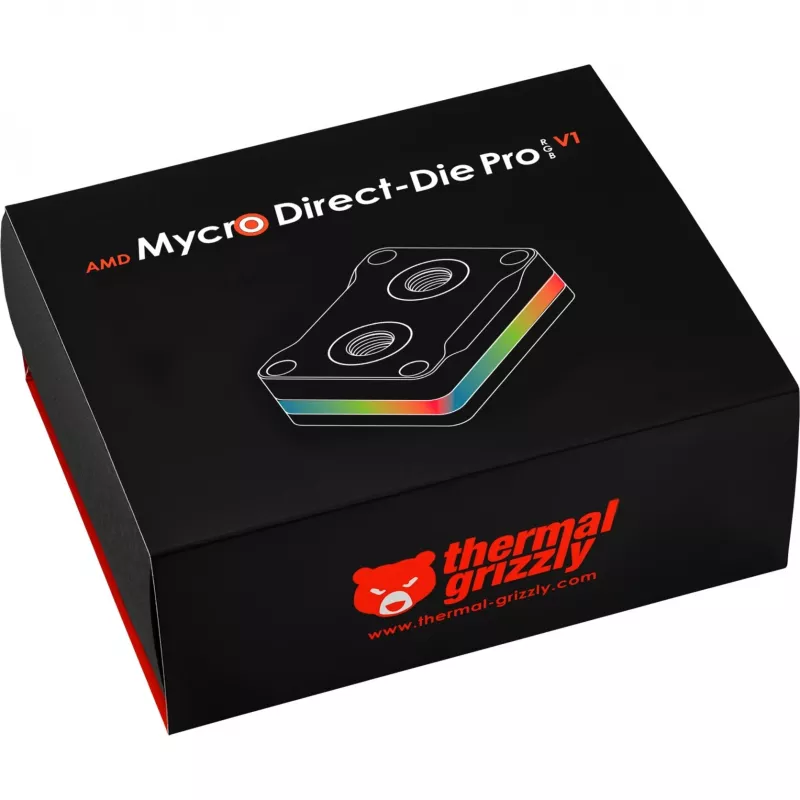 CPU vandens aušintuvas Thermal Grizzly Mycro Direct-Die Pro RGB V1 120mm