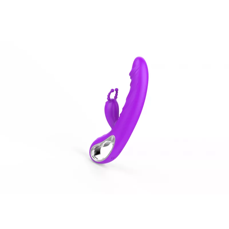Vibratorius Erolab Silikonas Violetinis
