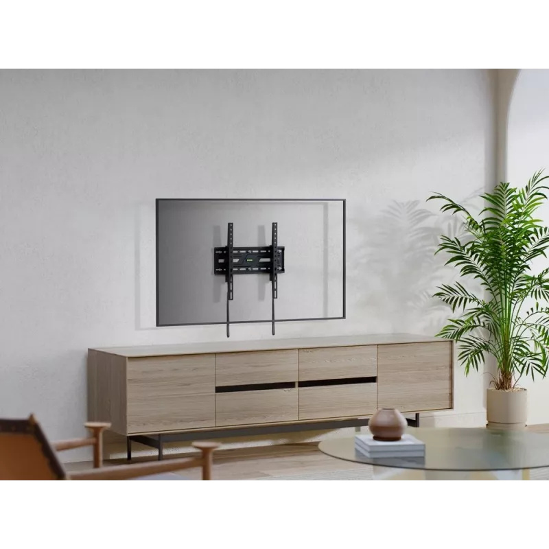 Gembird WM-75T-04 TV sieninis laikiklis (pasukamas), 37″–75″, juodas
