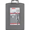Žingsninis grąžtų rinkinys Bosch HSS su 3 plokščiašone jungtimi, skirtas aliuminiui ir plastikui