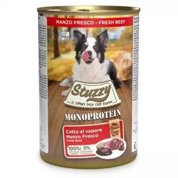 STUZZY Monoprotein Beef – drėgnas šunų maistas – 400 g