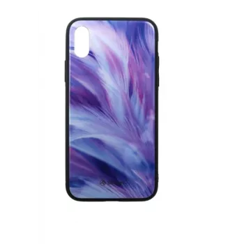 Stiklinė ekrano apsauga Tellur Cover Glass su plunksnų raštu, skirta iPhone XS