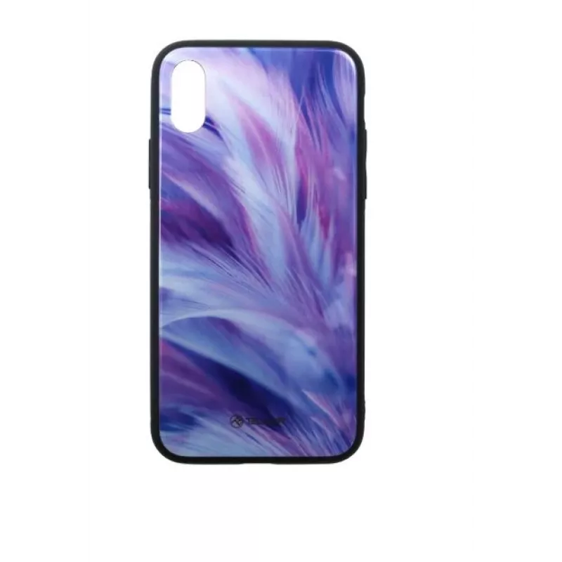 Stiklinė ekrano apsauga Tellur Cover Glass su plunksnų raštu, skirta iPhone XS