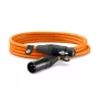 RØDE XLR3M-O garso kabelis 3 m XLR oranžinis, kištukas-lizdas