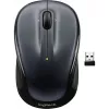 LOGITECH M325s pelė, tinkama dešinei ir kairei rankai, optinė, 5 mygtukai, belaidė, 2,4 GHz, USB belaidis imtuvas, tamsiai pilka