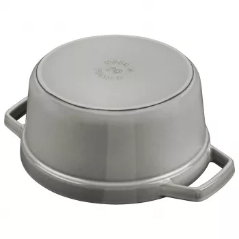 Staub 40509-312-0 puodas 5,25 l apvalus grafito spalvos, pilkas