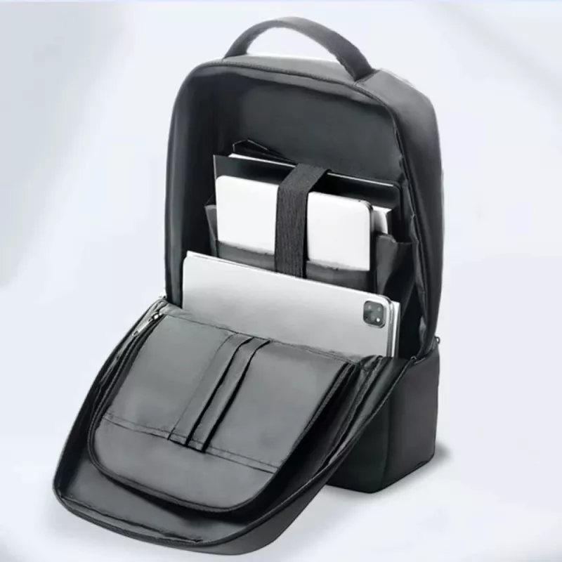 Krepšys Vention KRNB0 — 23L Oxford, tinka iki 15,6 col. (39,6 cm), USB 3.0 prievadas, tamsiai pilka
