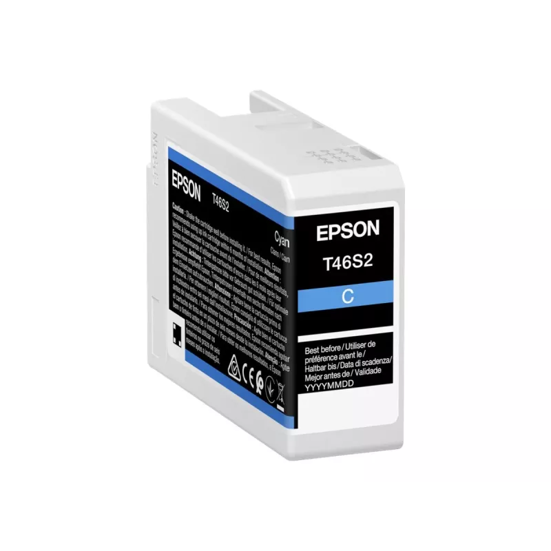 Rašalinė kasetė Epson UltraChrome Pro 10 T46S2 žalsvai mėlyna Originali pigmentinė rašalo kasetė