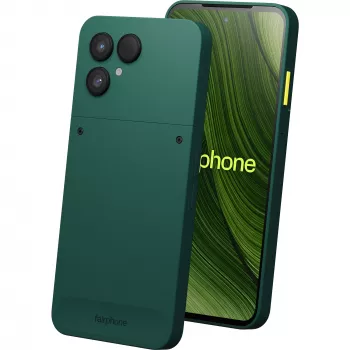 Fairphone The (Gen 6) 16 cm (6.31) Dual SIM Android 15 5G USB Type-C 8 GB 256 GB 4415 mAh Green