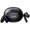 Bluetooth ausinės Usams TWS E02 ANC+ENC juodos