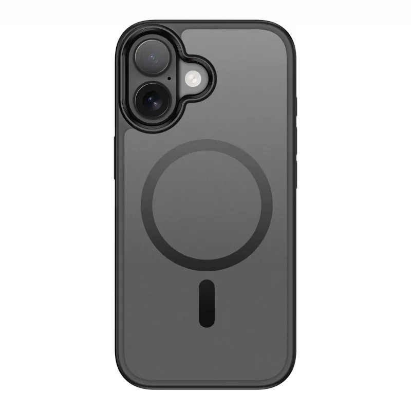 nevox StyleShell Invisio - iPhone 17 6.3 suderinamas su MagSafe juodas (2542)