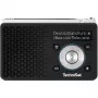 Nešiojamasis radijas TECHNISAT DIGITRADIO 1 A — DAB+/FM, OLED ekranas, USB-C, 3.5 mm ausinės, 1 W, juoda/sidabrinė