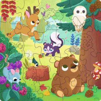 Dėlionė Ravensburger 12004080 — 22 detalės, Flora & fauna,…