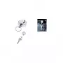Diržo spaustukas WEDO 262 4028 metalinis chromuotas su ištraukiamu laidu