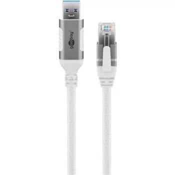 Ethernet kabelis USB-A 3.2 Gen1 kištukas > RJ-45 kištukas, LAN adapteris