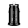 Automobilinis kroviklis everActive CC-25C 2x USB-A + USB-C, 12W, automobilinis USB maitinimo adapteris