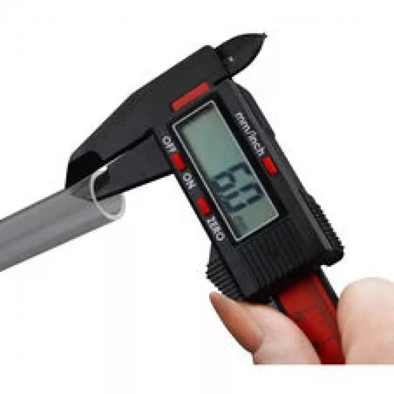 Skaitmeninis slankmatis Thermalright TG Caliper 150 mm, IP54 apsauga, ABS korpusas, juodas