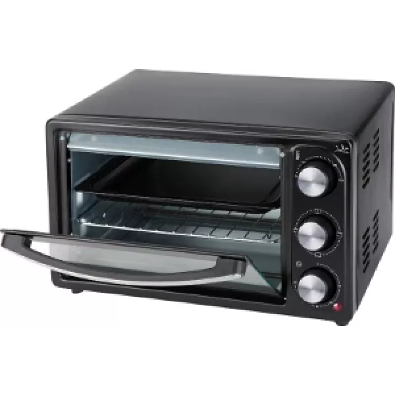 Grill JATA HN916 16 L 1200 W juoda nerūdijantis plienas