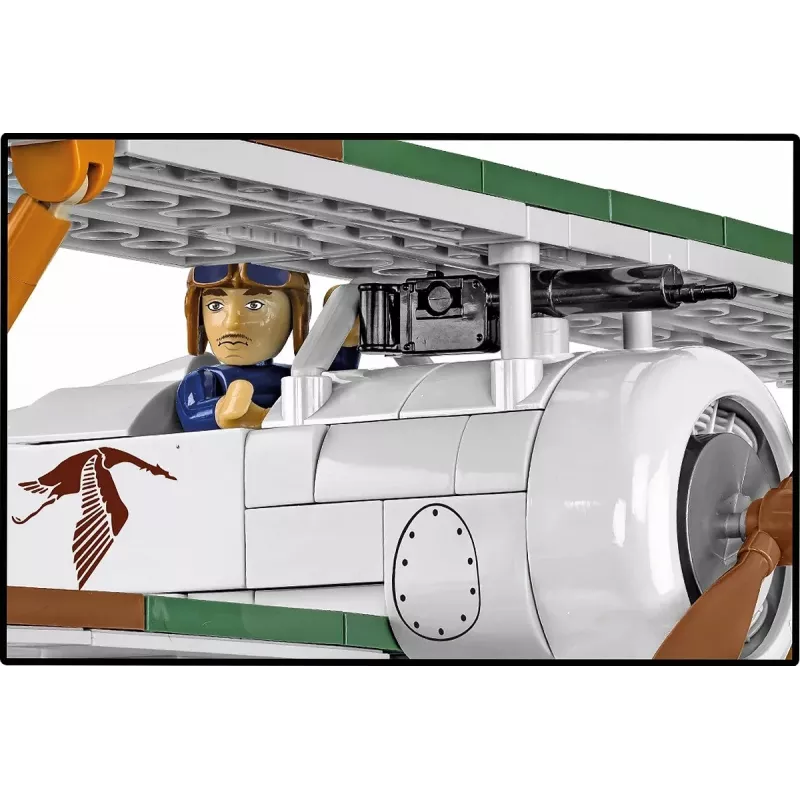 Konstruktorius Cobi Blocks Nieuport 17 C.1 277 vnt. — Modelio lėktuvo rinkinys, kolekcinis kaladėlių rinkinys