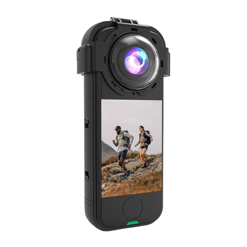 Objektyvo apsauginis dangtelis su grūdintu stiklu Puluz, skirtas Insta360 X4 Air