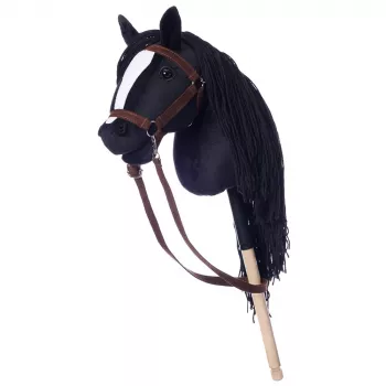 Horse on a stick HOPPIHORSE Hobby Horse A3 Juoda