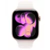 Apple Watch Series 11 GPS 46mm rožinio aukso aliuminio korpusas su šviesiai rožiniu sportiniu dirželiu S/M