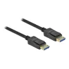 Delock - DisplayPort laidas - DisplayPort (kištukas) į DisplayPort (kištukas) - DisplayPort 2.0 - 1,0 m - palaiko 10K 60 Hz (10 240 x 4320) - juodas (80261)