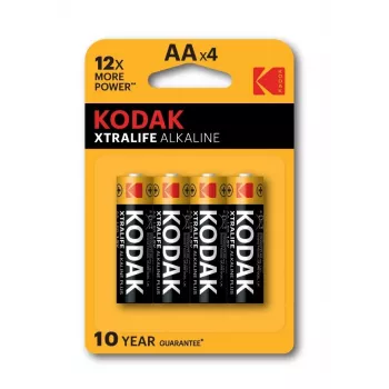 Kodak XTRALIFE šarminė AA baterija (4 vnt.)