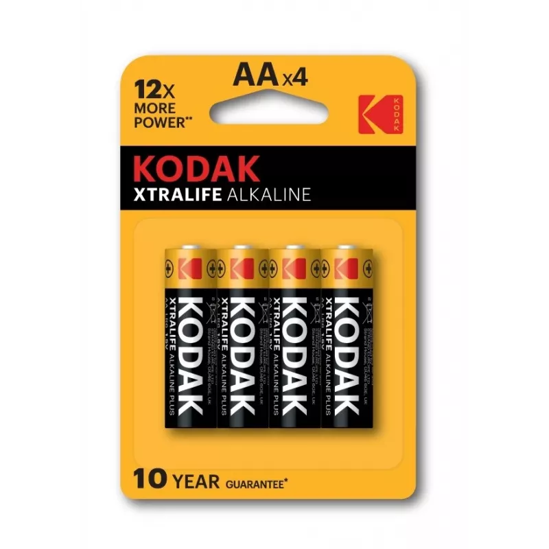 Kodak XTRALIFE šarminė AA baterija (4 vnt.)