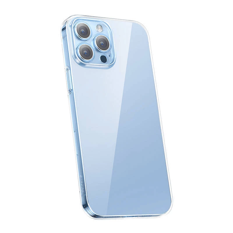 Skaidrus dėklas ir grūdinto stiklo rinkinys Baseus Corning, skirtas iPhone 13 Pro