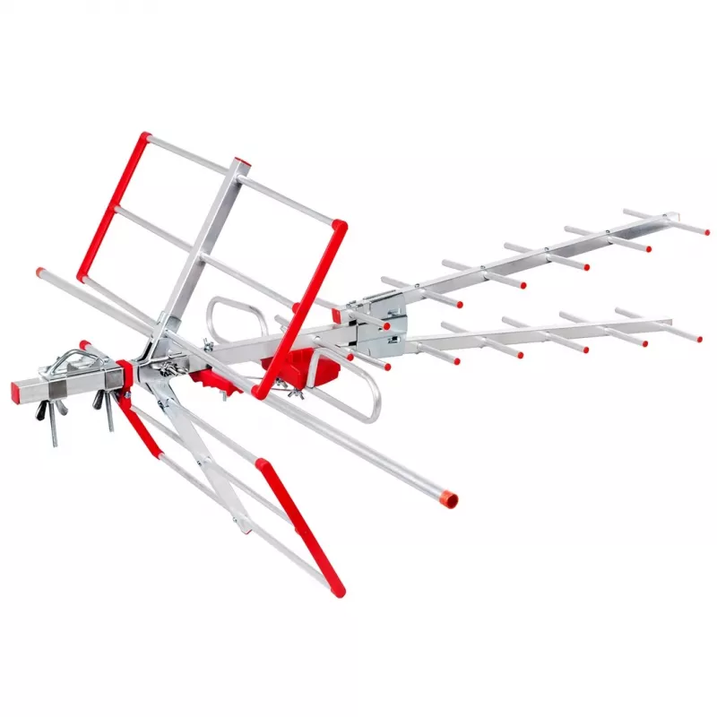 Maclean TV Sytems MCTV-855A Full HD standartinė antžeminė lauko kryptinė TV antena DVB-T/T2 H.265 HEVC