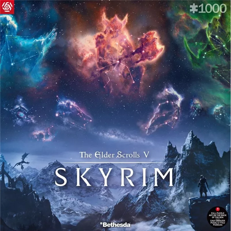 Dėlionė Good Loot Gaming - The Elder Scrolls V: Skyrim 1000 vnt.