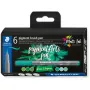 Brush Pen Staedtler Pigment Arts Greens & Turquoises 6 vnt.
