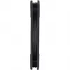 Korpuso ventiliatorius SidabrinėSTONE SST-AS120B 120 mm juodas permatomas, 3 kontaktų