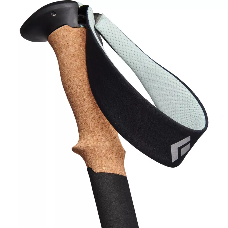 Trekking Poles Pursuit S/M, Fitness Device Pilka/Žalia, 1 pora, 100-125 cm
